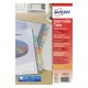 Avery 05614501 divisor Polipropileno (PP) Colores surtidos 12 pieza(s)